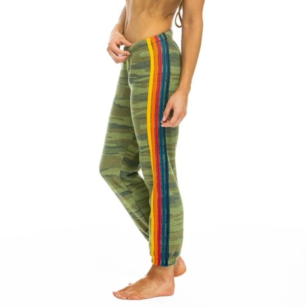 Camo Aviator Nation sweatpants